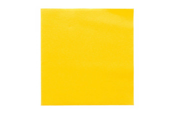 Салфетка Airlaid желтая, 40*40 см, 50 шт (81210354): фото