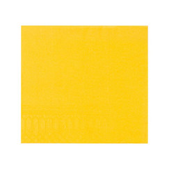 Салфетки двухслойные, желтые, сложение 1/4, 33*33 см, 200 шт (81400044): фото