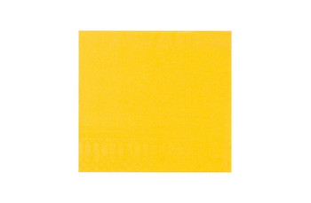 Салфетки двухслойные, желтые, сложение 1/4, 33*33 см, 200 шт (81400044): фото