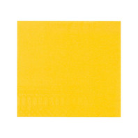 Салфетки двухслойные, желтые, сложение 1/4, 33*33 см, 200 шт (81400044)
