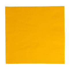 Салфетка двухслойная желтая, 40*40 см, 100 шт (81210372): фото