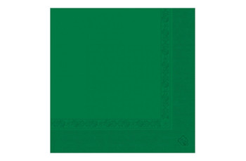 Салфетка двухслойная зеленая, 40*40 см, 100 шт (81210037): фото