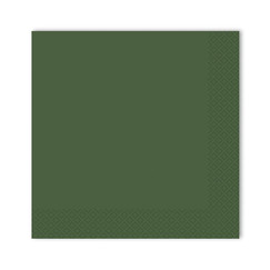 Салфетки Gratias однослойные 24*24 см зеленые, 400 шт/уп, сложение 1/4 (81211616): фото
