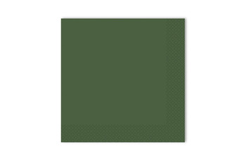 Салфетки Gratias однослойные 24*24 см зеленые, 400 шт/уп, сложение 1/4 (81211616): фото