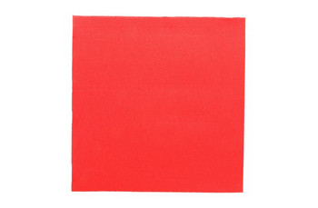 Салфетка Double Point двухслойная красная, 39*39 см, 50 шт (81210024): фото