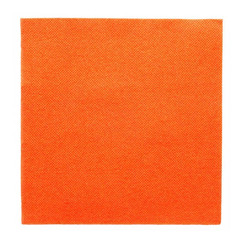 Салфетка двухслойная Double Point, оранжевый, 33*33 см, 50 шт (81211592): фото