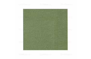 Салфетки двухслойные, зеленые, 24*24 см, 250 шт (81400063): фото
