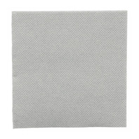 Салфетка двухслойная Double Point, серый, 20*20 см, 100 шт (81211140)