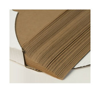 Пергамент Nature Bake коричневый гофрированный, 40*60 см, 500 шт (30000197)