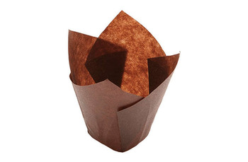 Формы Тюльпан коричневые, 50*80 мм, 180 шт (30000290): фото
