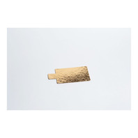 Pasticciere Подложка золото прямоугольная с держателем 10*6,5 см, 100 шт (30000346)