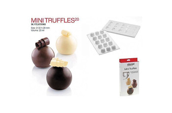 Форма кондитерская Silikomart MINI TRUFFLES 20, силикон, ячейки 32*28 мм (3170352): фото