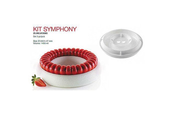 Форма кондитерская Silikomart KIT SYMPHONY, силикон, 24*4,7 см (3120242): фото