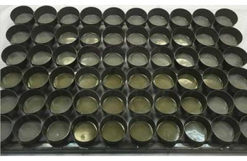 Сборка форм металлических для выпечки на решетке Маффин, 5,5*6*3 см, 60 шт, решетка 60*40 см, антиприг.покрытие (81200627): фото