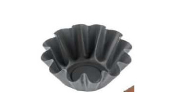 Форма гофрированная для кексов, 5*10,5*4,3 см, сталь (71048092): фото
