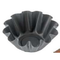 Форма гофрированная для кексов, 5*10,5*4,3 см, сталь (71048092)