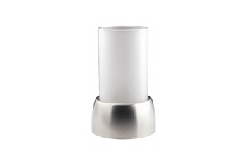 Подсвечник металлический со стеклянной колбой для чайной свечи (95001155): фото