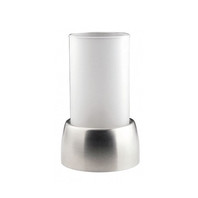 Подсвечник металлический со стеклянной колбой для чайной свечи (95001155)