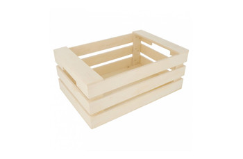 Мини-ящик деревянный для подачи и сервировки 25*17*10 см - 1 шт (81211539): фото