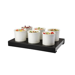 Подставка для салат-баров с хладагентом + 6 салатников по 1,2 л (81200579): фото