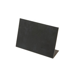 Табличка настольная грифельная черная, 10,5*7,3 см (81210706): фото