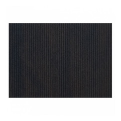 Подкладка сервировочная (плейсмет) рифленая, черная, 500 шт (81211173): фото
