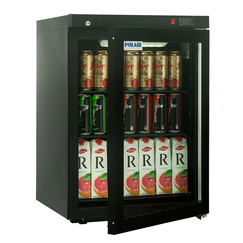 Холодильный шкаф Polair, DM102-Bravo черный с замком: фото