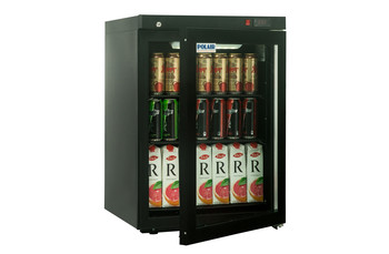 Холодильный шкаф Polair, DM102-Bravo черный с замком: фото