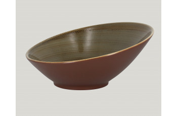 Ассиметричная тарелка RAK Porcelain Twirl Alga 1,6 л, 29*14 см (81220503): фото
