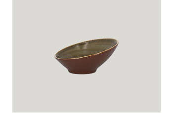 Ассиметричная тарелка RAK Porcelain Twirl Alga 650 мл, 22*9 см (81220508): фото