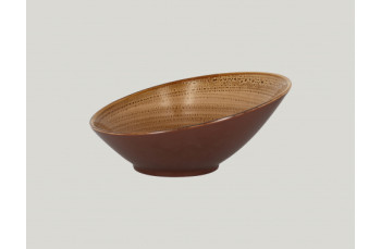 Ассиметричная тарелка RAK Porcelain Twirl Shell 650 мл, 22*9 см (81220507): фото