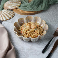 Салатник 650 мл d 20,5 см h5 см Pearl Shell Frutti di Mare P.L.