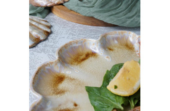 Блюдо круглое d 26 см h2 см Pearl Shell Frutti di Mare P.L.: фото